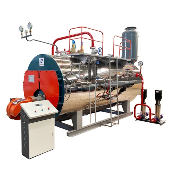 China Boiler 0.5 - 10ton Natural Gas GLP LPG Diesel Bunker Fuel Oil Fired Steam Boiler Price